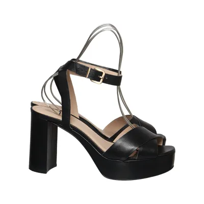 Sandales à talons hauts (Noir) de Helen Billkrantz Cuir