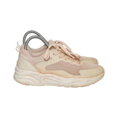 Trainingsschoenen (Roze) van Geox Leer