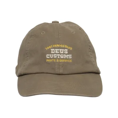 Baseball cap (Brown) from Deus Ex Machina Cotton
