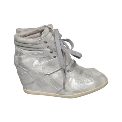Wedges (Silver) from CHC Shoes
