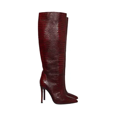 Laarzen (Rood) Leer