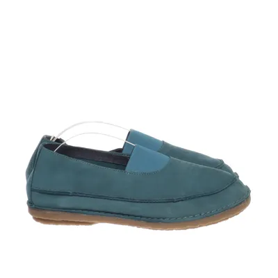 Walking shoes (Petrol green) from Gudrun Sjödén Suede