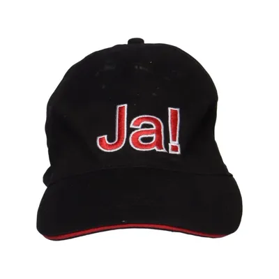 Baseball cap (Black, Red) from Nord Cotton, Elastane