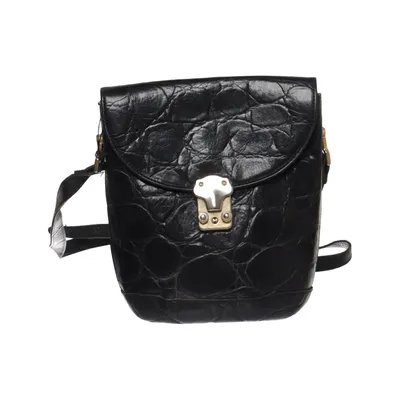 Shoulder-bag (Black) from Disser Leather