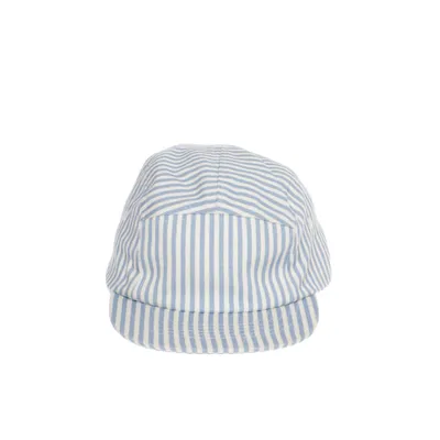 Cap (Blue, White) from Rikiki Cotton