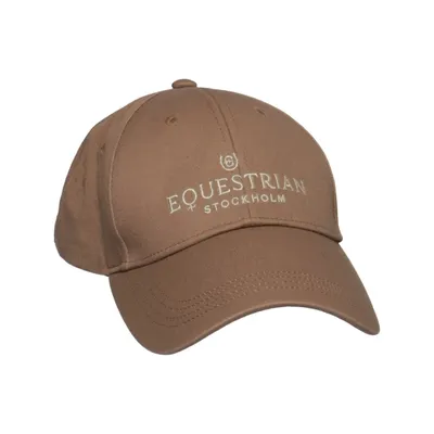 Baseballkasket (Beige) fra Equestrian Stockholm