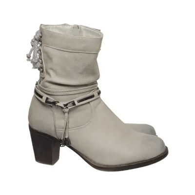 Heeled boots (Gray) from Annie G.