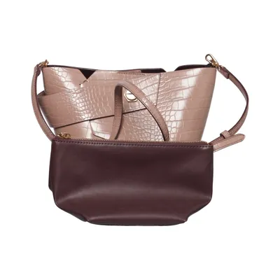 Axelremsväska (Beige) från Charles & Keith Polyester, Polyuretan