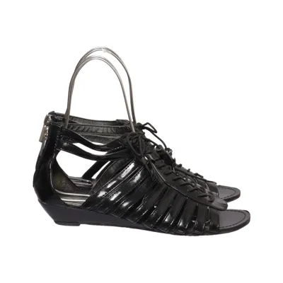 Sandales gladiateur (Noir) de Rouge Helium