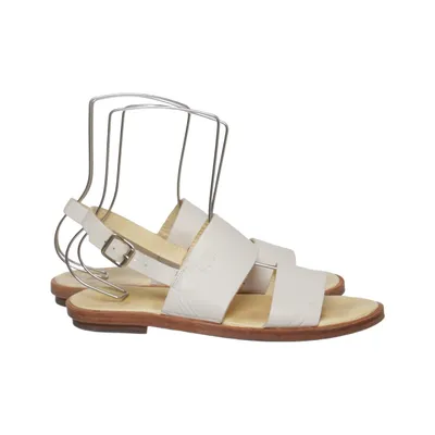 Sandaler (Hvid) fra Laeder by Nature Læder