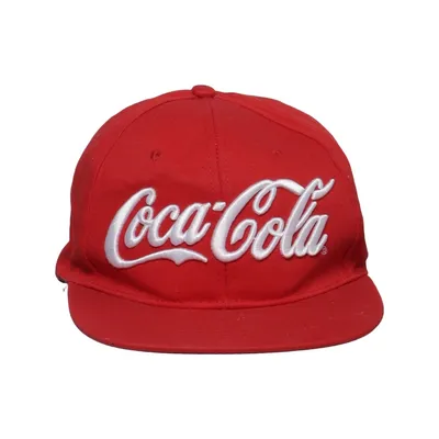 Baseballkeps (Röd, Vit) från Coca Cola Bomull