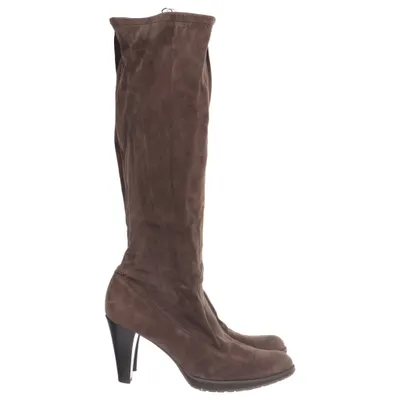 Stövlar (Brun) Skinn