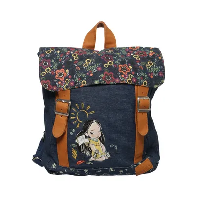 Rugzak (Blauw, Meerkleurig) van Disney Katoen, Polyurethaan