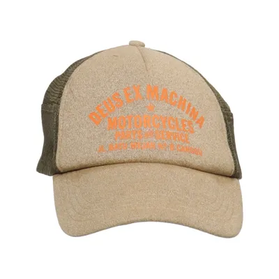 Truckerkeps (Beige, Grön) från Deus Ex Machina Bomull, Nylon
