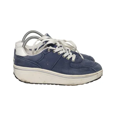 Canvas schoenen (Blauw) van Lesara Leer