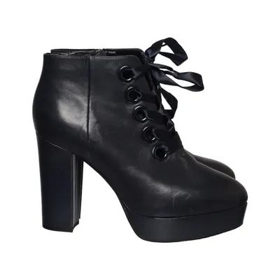 Bottes à talons (Bleu) de Josef Seibel Cuir