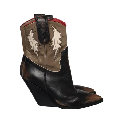 Cowboy boots (Original Used-Optik, KEINE Abnutzungsspuren sondern bewusstes Design) from Diesel Leather