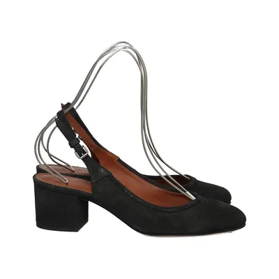High heels (Black) from Yvonne Koné Leather