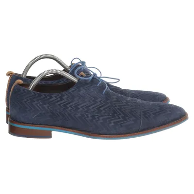 Derbyskor (Blå) från Floris Van Bommel Skinn