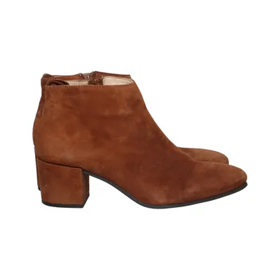 Bottes à talons (Marron) de Shoe Biz Cuir