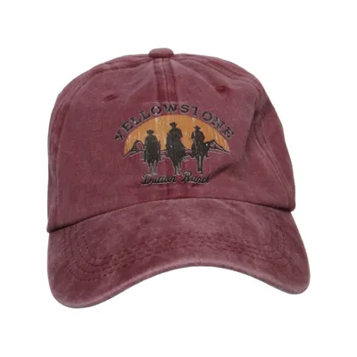 Baseballkeps (Röd) från Yellowstone