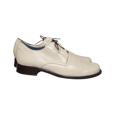 Derby shoes (Beige) from Riccardo Cartillone Leather