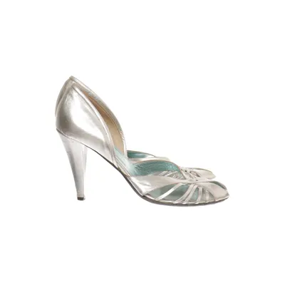 Klackskor (Silverfärgad) från A Pair Skinn