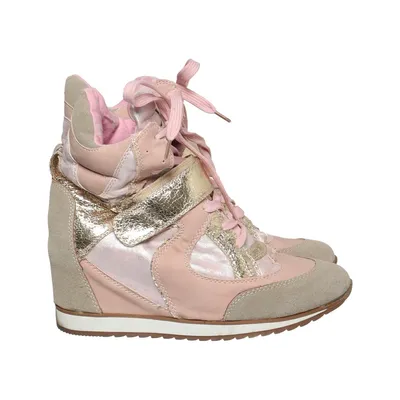 Kilehælssko (Pink, Guld, Flerfarvet) fra Nature Breeze Polyurethan