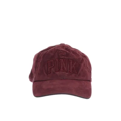 Baseballkeps (Röd) från Pink Victoria's Secret Polyester, Viskos, Bomull