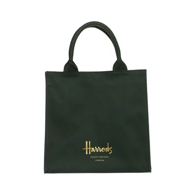 Tygpåse (Grön) från Harrods Bomull