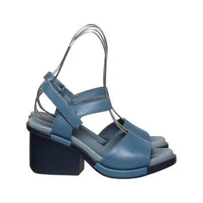 Sandales à talons hauts (Bleu) de Camper Cuir