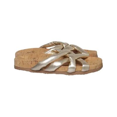 Slip-ins (Gold) from Effortless Leather