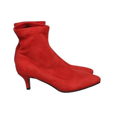 Bottes à talons (Rouge) de Leg Avenue Cuir
