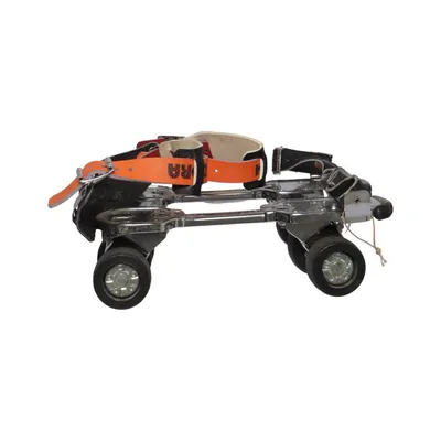 Långfärdsskridskor (Svart, Orange) från Hudora