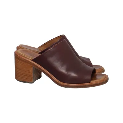 Mules (Brown) from Amend Leather