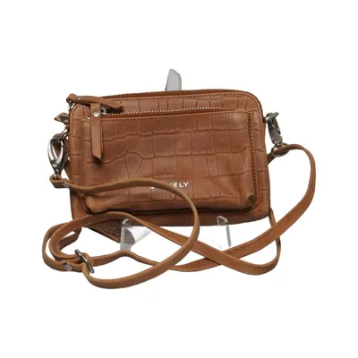 Shoulder-bag (Brown) from Burkely Cotton, Leather, Polyester