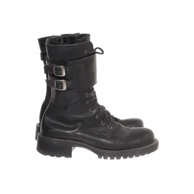 Laced boots (Black) from Ten Points