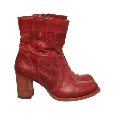 Heeled boots (Red) from Heyraud