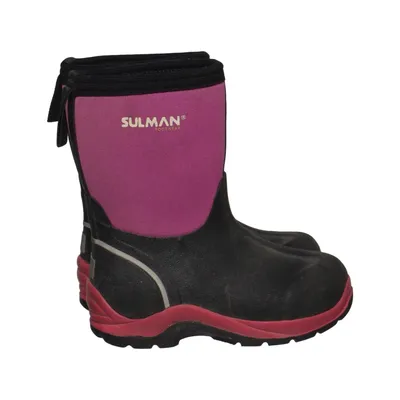 Rubber boots (Black, Pink) from Sulman