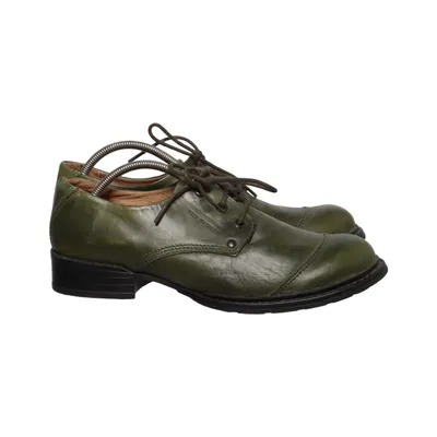 Derby shoes (Green) from Ten Points Leather