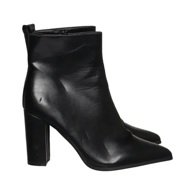 Bottes à talons (Noir) de Ideal Shoes