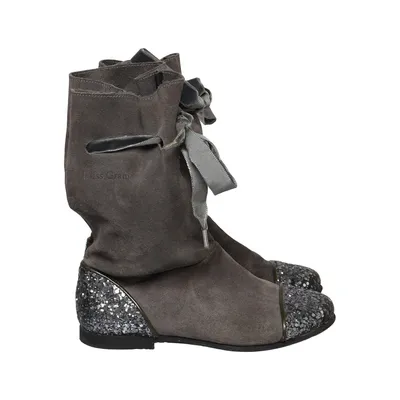 Boots (Gray, Silver) from Pedag Leather