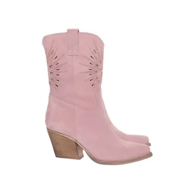 Cowboy boots (Pink) from Kali Shoes Leather