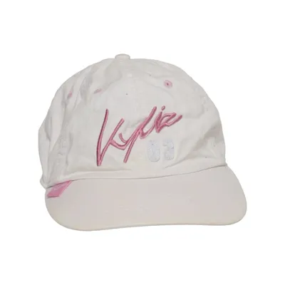 Baseball cap (White, Pink) from Kylie Cotton