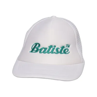 Casquette de camionneur (Blanc, Vert) de Batiste