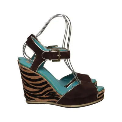 Chaussure compensées (Marron, Multicolore) de Geox
