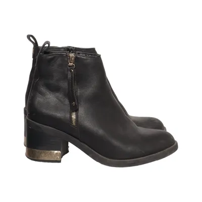 Ankle boots (Black) from DinSko