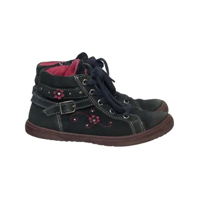 Ankle boots (Black) from Bärenschuhe Leather, Polyester