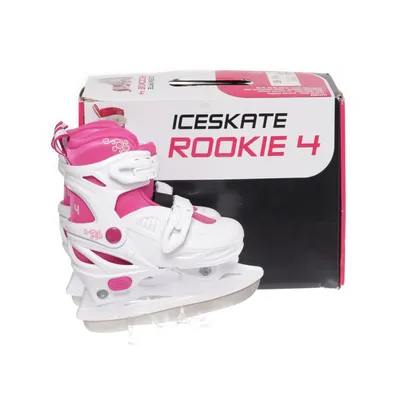 Ice skates (White, Pink) from Rookie