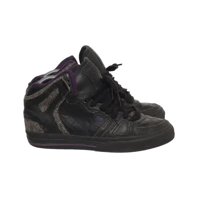 Sneakers (Black, Purple) from C1rca Leather